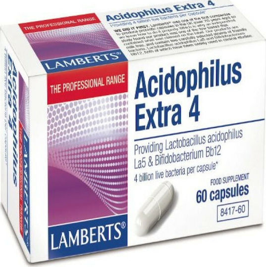 Lamberts Acidophilus Extra 4 Προβιοτικά 60 κάψουλες