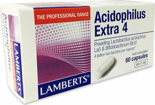 Lamberts Acidophilus Extra 4 Probiotics 60 caps