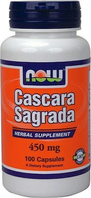 Now Foods Cascara Sagrada 450mg 100 κάψουλες