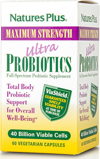 Nature's Plus Probiotics Ultra Probiotice 60 capsule veget