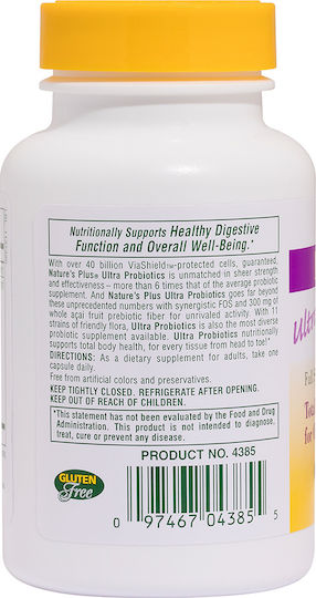 Nature's Plus Probiotics Ultra Probiotice 60 capsule veget