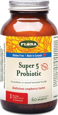 Flora Super 5 Lozenge Probiotic Probiotika 60 Lutschtabletten