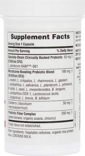 Nature's Plus GI Natural Probiotic Women Συμπλήρωμα με Προβιοτικά & Πρεβιοτικά 30 κάψουλες