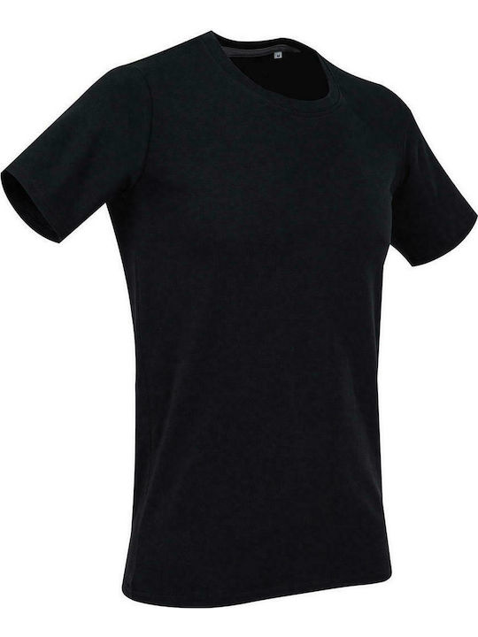 Stedman Clive Men's Short Sleeve Promotional T-Shirt Black Opal