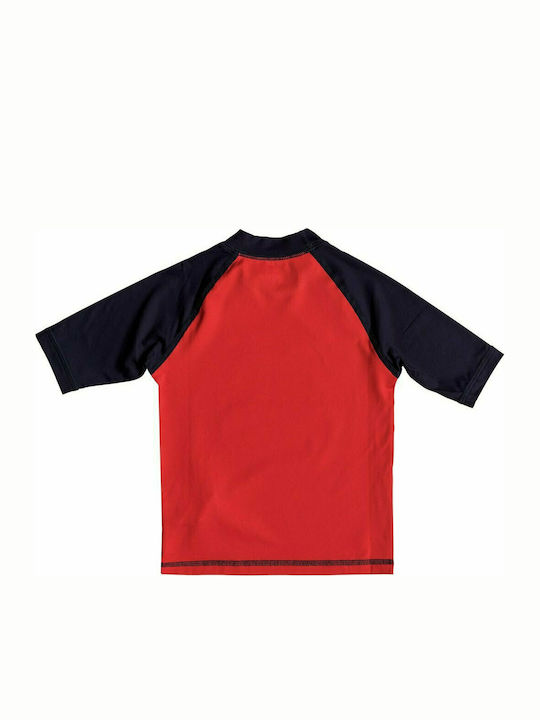 Quiksilver Kids Swimwear UV Shirt Red