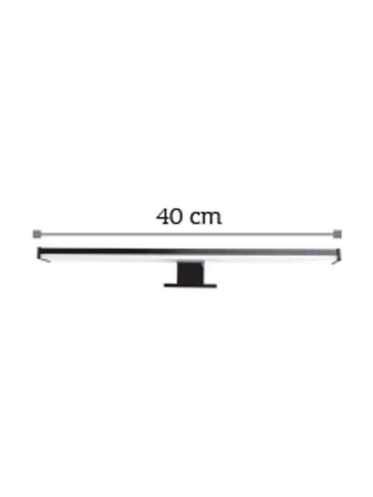 Inlight Modern Lamp Wall with Integrated LED and Natural White Light Black 40cm