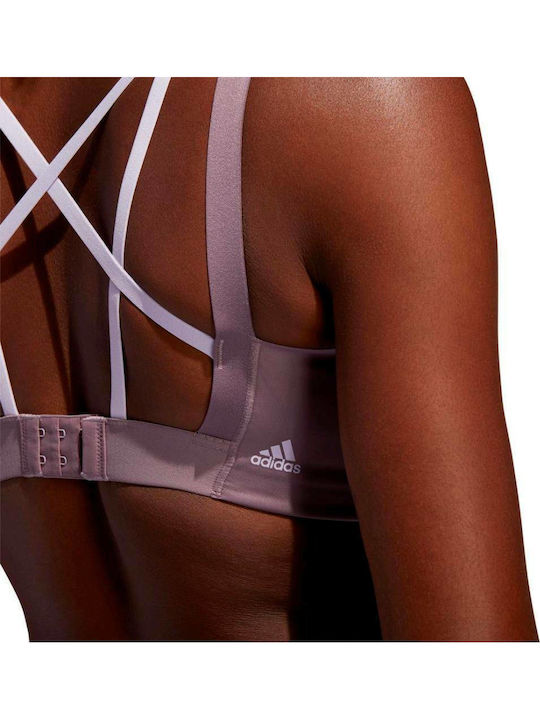 Stronger It Alpha Women's Sports Bra without Padding Lilac