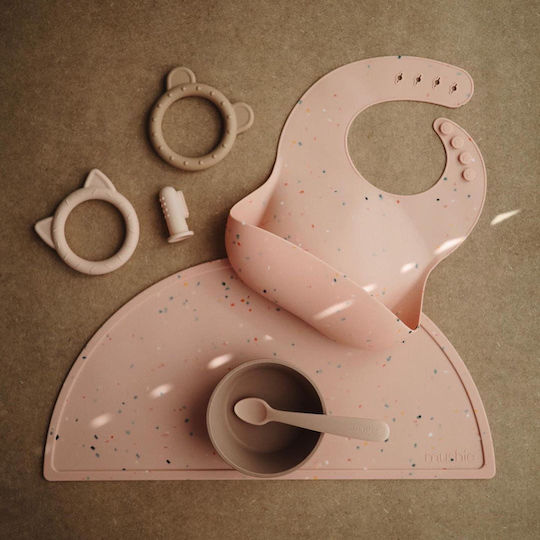 Mushie Silicone Baby Placemat Pink