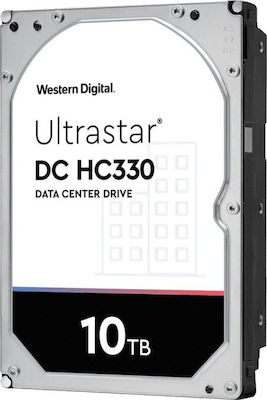 Western Digital Ultrastar DC HC330 10TB HDD Hard Drive 3.5" SATA III 7200rpm with 256MB Cache for Server