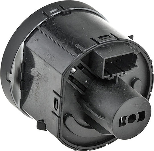 NTY Car Light Switch for Seat Arona / Ateca / Leon Volkswagen Polo 10pin Black