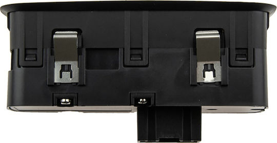 NTY Fensterheberschalter Auto für Porsche 911 / 991 2011 16pin Schwarz