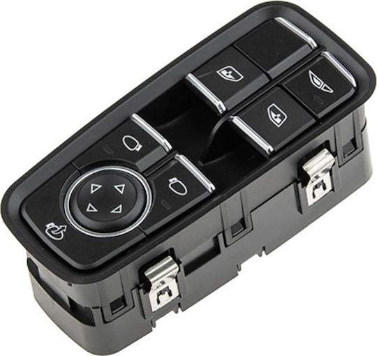 NTY Car Window Switch for Porsche 911 / 991 2011 16pin Black