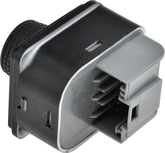 NTY Car Mirror Switch for Volkswagen Passat / Tiguan / Touran 2014 6pin Black