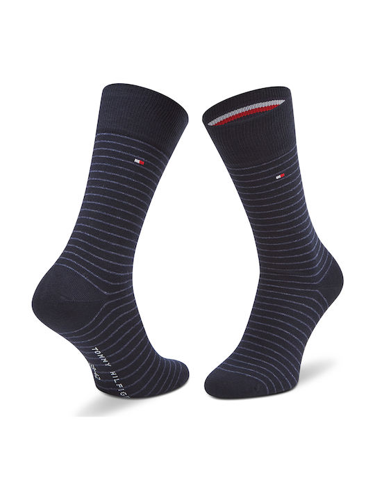 Tommy Hilfiger Men's Patterned Socks Blue 2Pack