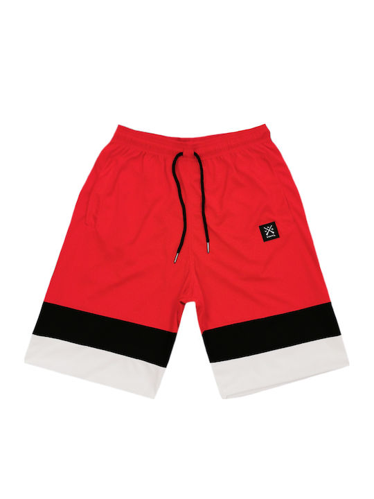 00780 Men's Athletic Shorts Red
