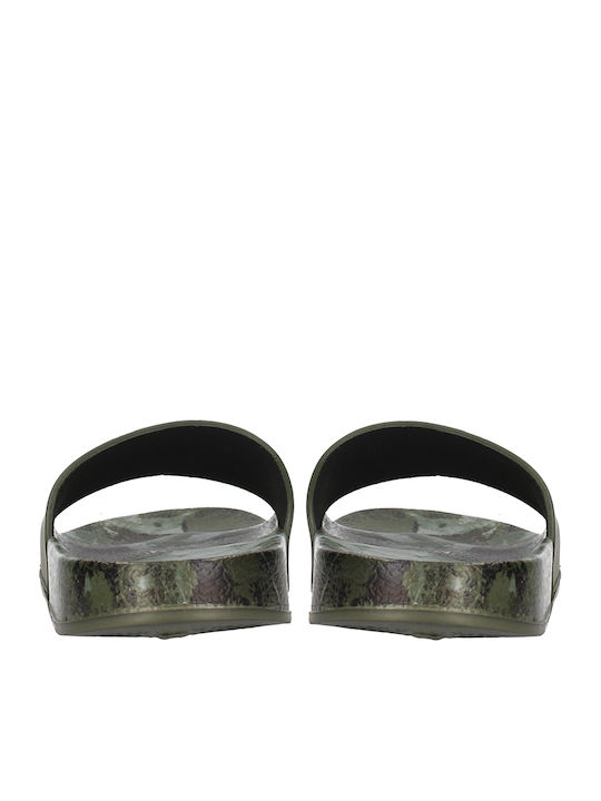 Kids' Slides Khaki Pool Digital