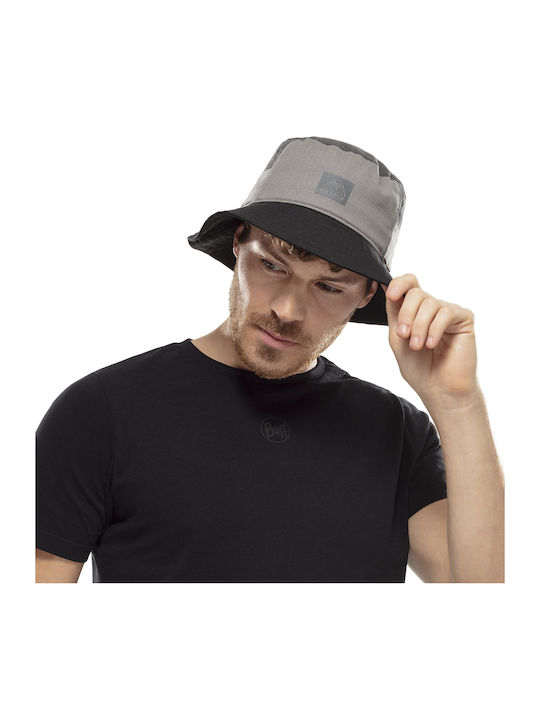 Buff Υφασμάτινo Ανδρικό Καπέλο Στυλ Bucket Μαύρο