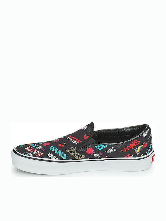 Disruptive Women's Canvas Slip-Ons Black