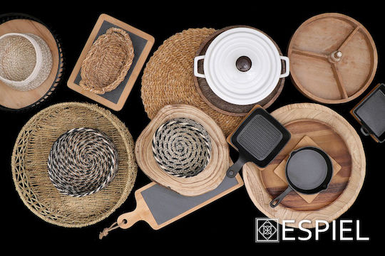 Espiel Сламено Декоративна Кошница