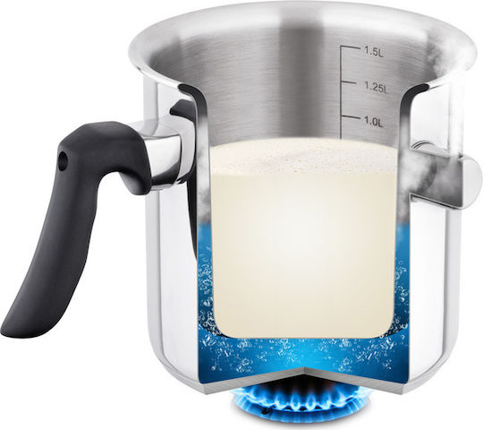 Lamart Stahlgefäß für Bain-Marie aus Metall 14cm