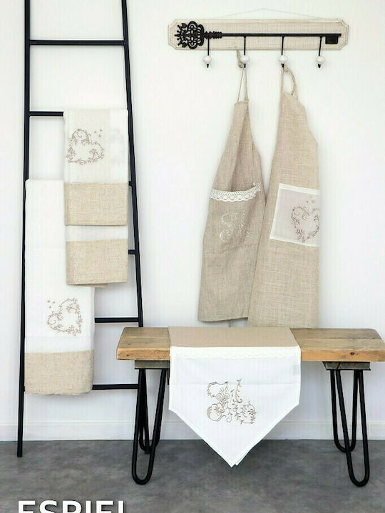 Espiel Apron Beige 78x72cm