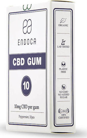 Endoca Τσίχλες CBD 10τμχ
