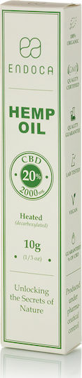 Endoca Hemp Έλαιο Κάνναβης 2000mg με 20% CBD 10gr