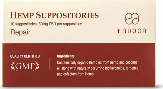 Endoca Suppositories 500mg 10τμχ