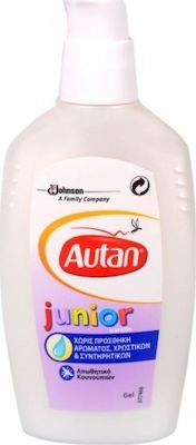 Autan Junior Άοσμο Εντομοαπωθητικό Gel σε Spray Κατάλληλο για Παιδιά 100ml