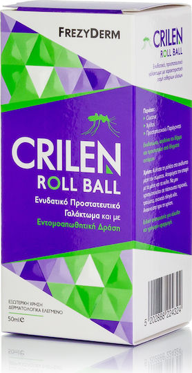 Frezyderm Crilen Ball Репелент Против Насекоми Рол Он / Стик Подходящ За Деца 50ml