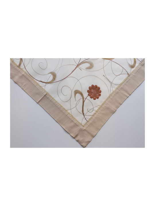 Mc Decor Checkered Set 5pcs 175 Ecru 120x120cm