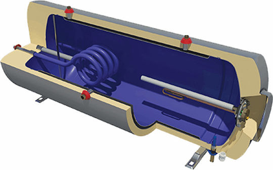 Nobel Classic Boiler Solar 160lt Sticlă Energie Triplă