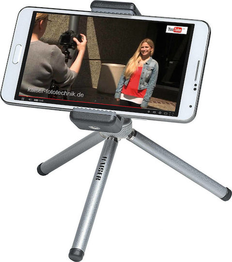 Kaiser Kaiser Smartphone Stand Cell Phone Tripod Silver