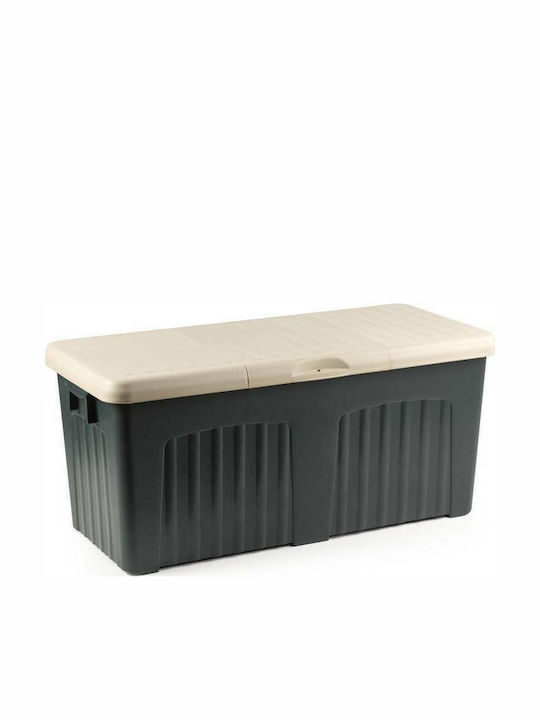 Fylliana Plastic Outdoor Storage Box Pandora 265lt Green 125x57x56cm