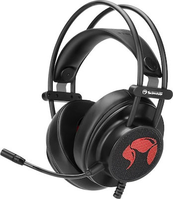 Marvo HG9055 Peste ureche Gaming Headset cu conexiune USB Negru