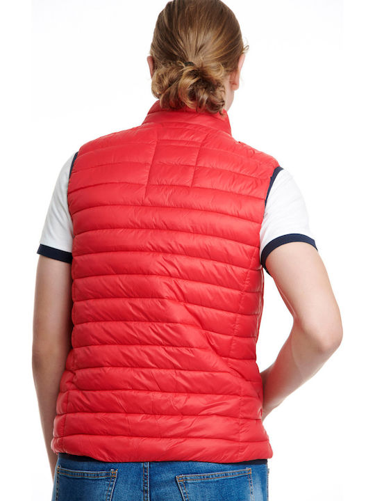 Explorer Men's Sleeveless Puffer Jacket Red