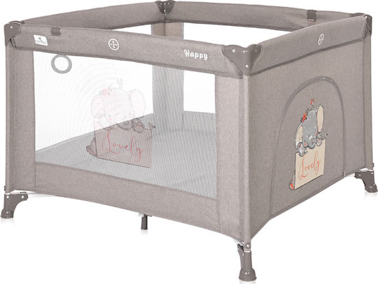 Lorelli Happy Game Zone Elephant Park mit Matratze Beige String 100x100cm