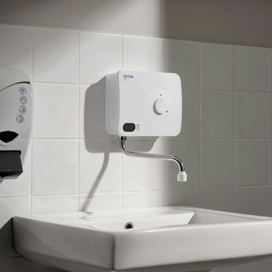 Triton Instaflow T30ir Επιτοίχιος Ταχυθερμαντήρας Μπάνιου Μονοφασικός 3kW