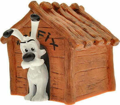 Plastoy Idefix’s Doghouse Children's Money Box Plastic Brown 9x9x10cm