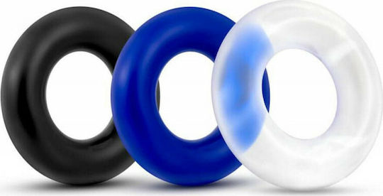 Lovetoy Power Plus Triple Donut Ring Set Set Cock Rings Cock 3buc