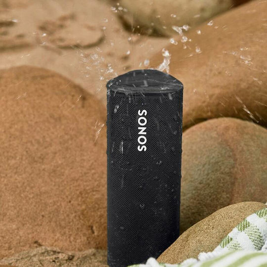 Sonos Roam Αδιάβροχο Ηχείο Bluetooth 15W με Διάρκεια Μπαταρίας έως 10 ώρες Μαύρο