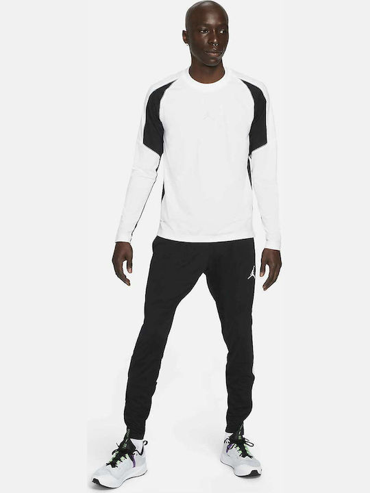 Air Soccer Trousers Dri-FIT Glossy with Elastic Black