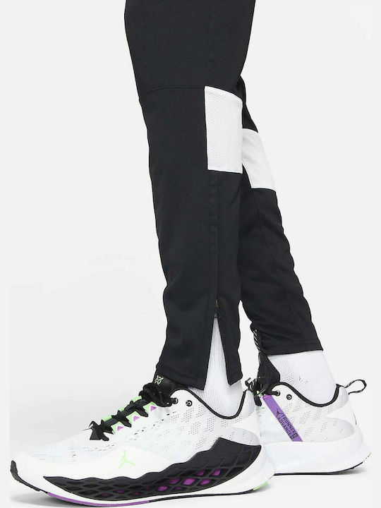 Air Soccer Trousers Dri-FIT Glossy with Elastic Black