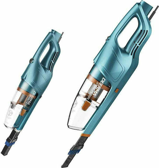 Deerma DEM-DX900 Прахосмукачка 2 в 1 Stick & Ръчна Тюркоазена