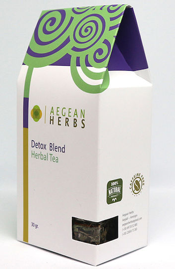 Aegean Herbs Detox Blend Herbal Tea Μείγμα Βοτάνων 30gr