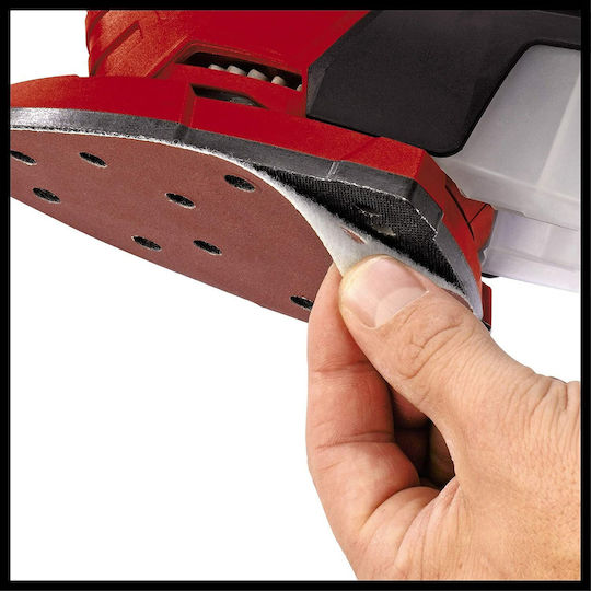 Einhell TE-OS 18/150 Li Πολυτριβείο Χούφτας 18V Solo με Σύστημα Αναρρόφησης