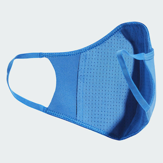 adidas Μάσκα Προστασίας Υφασμάτινη M/L Μπλε H32391 3τμχ