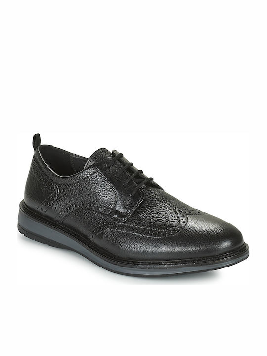 Clarks Chantry Wing Δερμάτινα Ανδρικά Oxfords Μαύρα