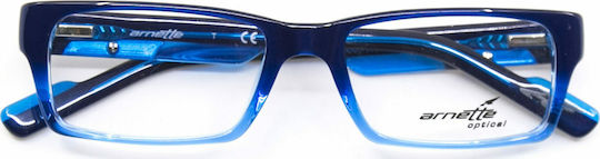 Arnette Acetate Prescription Eyeglass Frame Blue AN7039 1072