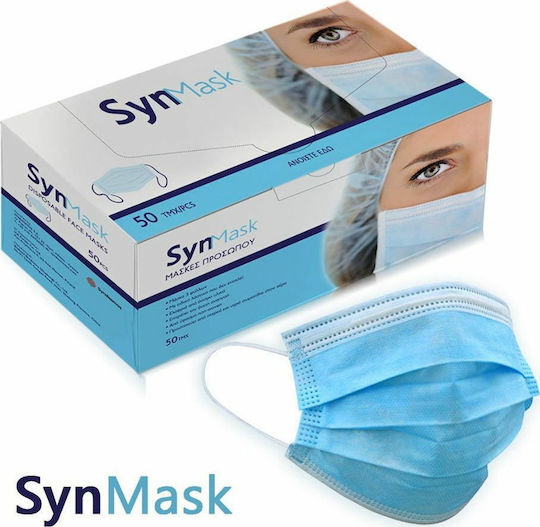 Syndesmos SynMask Protective Mask Blue 1pcs